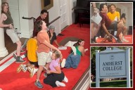 Amherst College held 'disgusting' orientation performance -- where students mimicked sex acts  