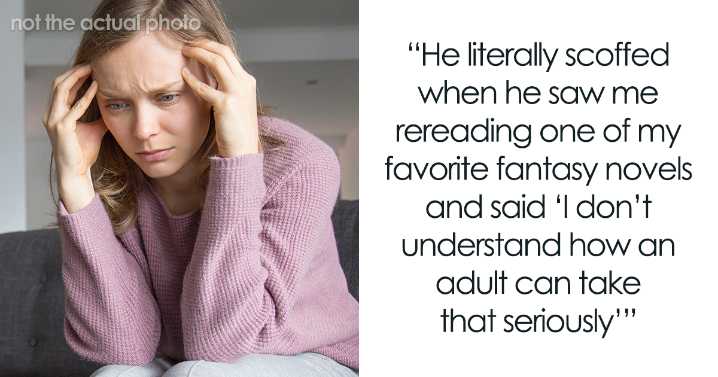 Man Shames Girlfriend For Loving Fiction, Calls It Make-Believe That’s Lowering Her IQ