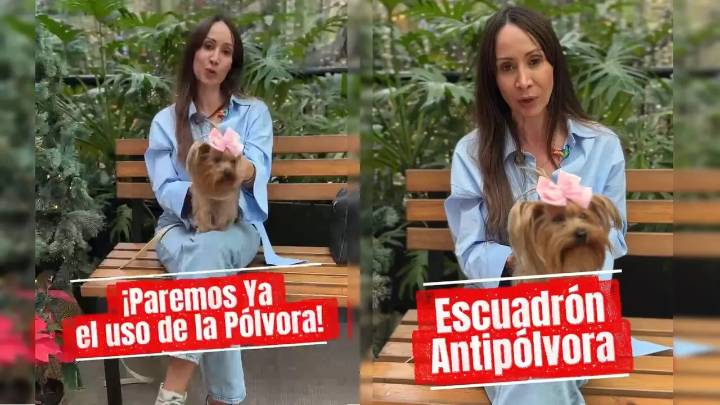 ¡Candidata a la Cámara de Representantes pide crear el primer escuadrón antipólvora en Medellín como modelo para el país!