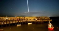 Mystery streak of light over UK town feared to be alien spaceship 'was Chinese rocket'