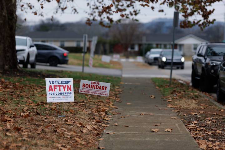 Tennessee voters go to the polls in House special election testing Trump's power