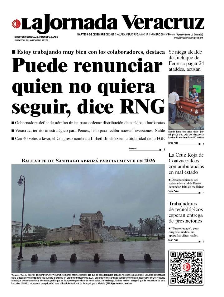 Portada del 9 de diciembre de 2025