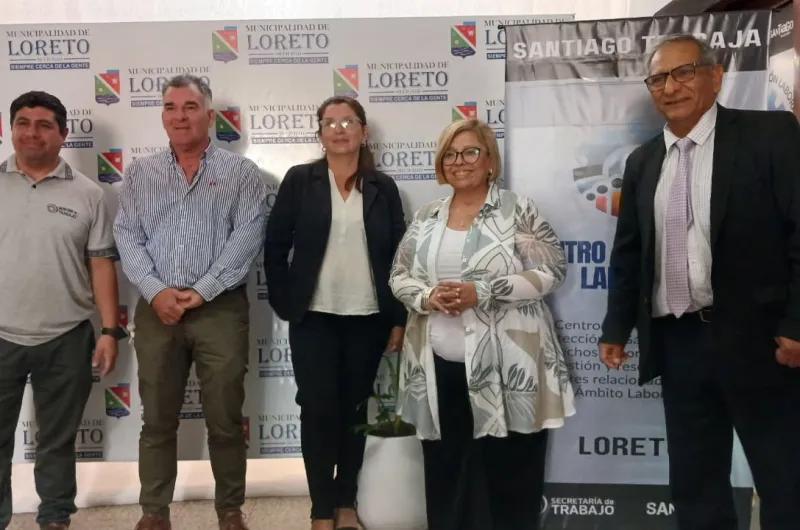 Se inauguró en Loreto el tercer Centro de Gestión Laboral  Santiago Trabaja