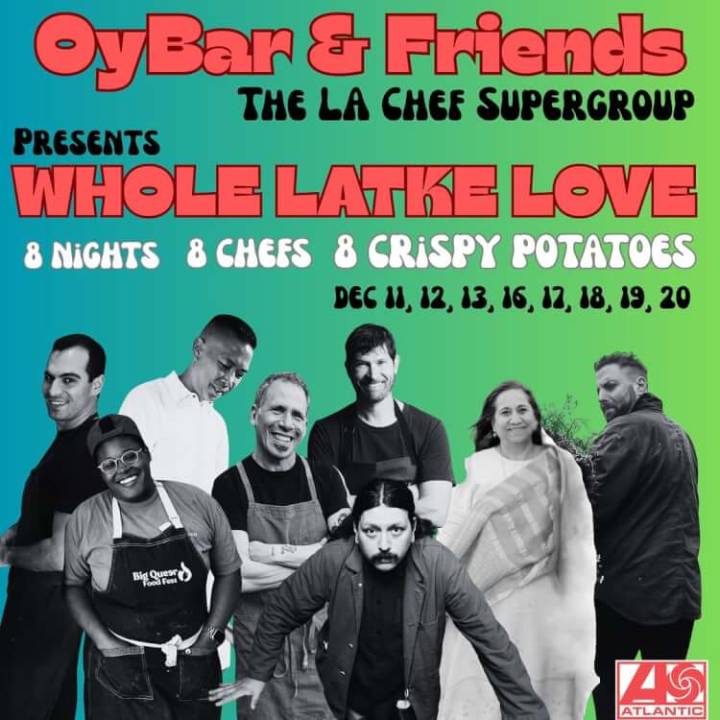 OyBar Launches Eight-Night “Whole Latke Love” Celebration Featuring Top LA Chefs and Crispy Potatoes