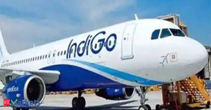 Flight disruptions drag IndiGo 3% lower, stock slips for 5th straight session