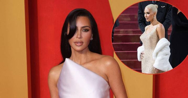 Kim Kardashian Regrets Dyeing Her Hair Blonde For 2022 Met Gala Outfit