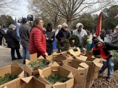 In Photos: Wreaths Across America Honors Local Veterans at Annual Wreath Laying Ceremony