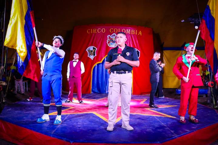 ¡Regresó la magia! El Circo Colombia del Ejército Nacional ilumina a Tauramena