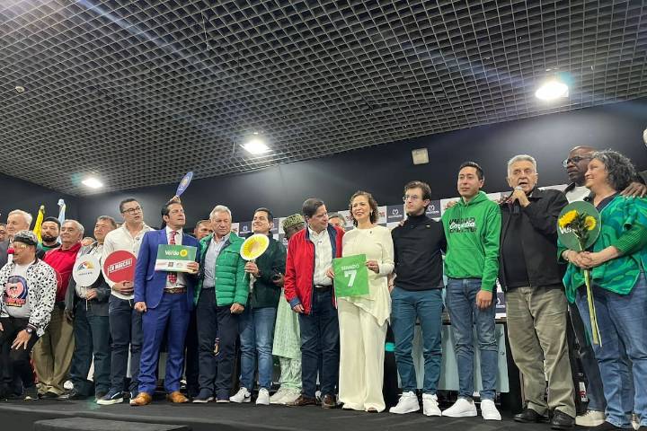 Coalición Verdes y En Marcha inscribieron lista al Senado de la República para 2026