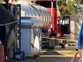 HAY VARIOS DETENIDOS: Detectan tráiler con presunto huachicol en una subestación de la CFE en Cancún