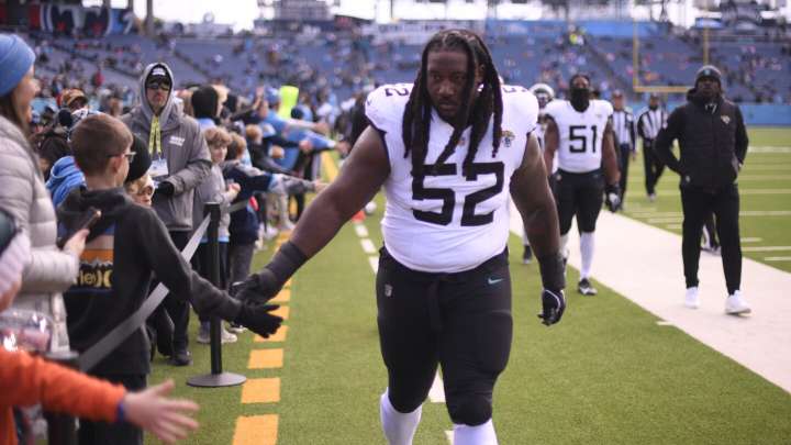 Jaguars DT Davon Hamilton: Filling in at long snapper a dream come true