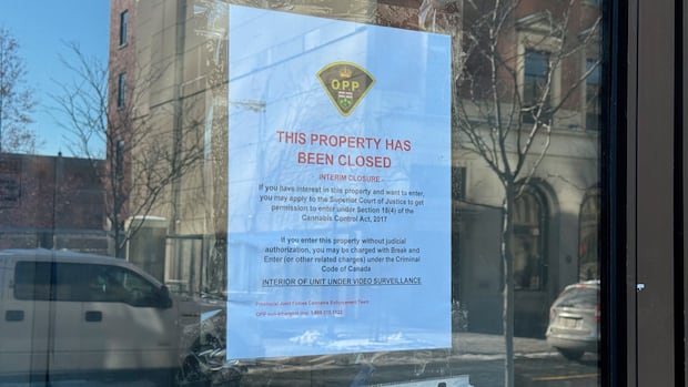 Police order closure of unlicensed London pot shop a week after downtown shooting