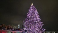 Peoria Riverfront Museum lights Christmas tree for 2025 season