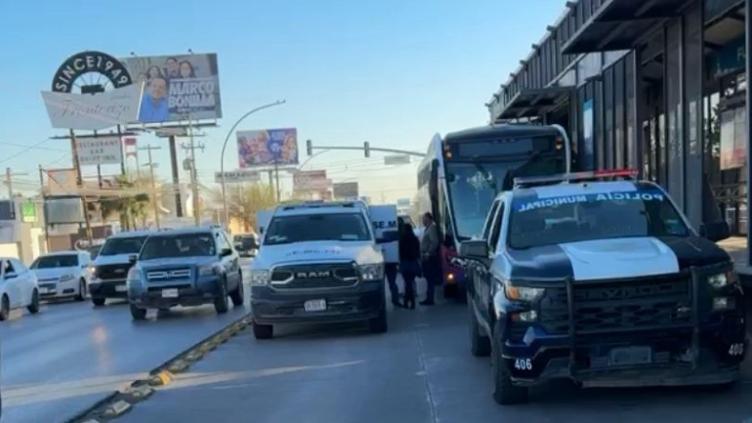 Hombre fallece de un infarto a bordo de unidad del JuárezBus