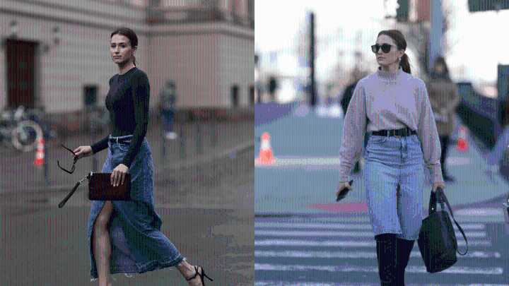 Falda de mezclilla: cómo combinarla con cualquier calzado y verte elegante este invierno 2025