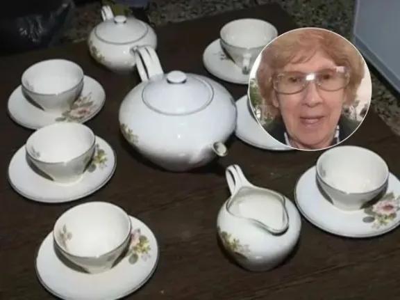 Un empresario compró las tazas con las que Yiya Murano envenenó a sus amigas