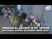 'We're remembering'; Memorial grows in DC where Sarah Beckstrom & Andrew Wolfe were shot