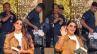Jacqueline Fernandez Is Slaying Winter Airport Look In Long Trench Coat
