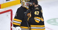 Bruins rally to beat Blues 5-2 with two goals each from Kastelic and Minten