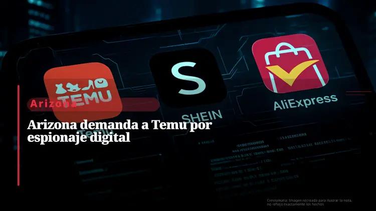 Temu enfrenta demanda estatal en Arizona por supuesta recolección de datos personales