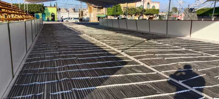 Temamatla estrena su primera pista de hielo