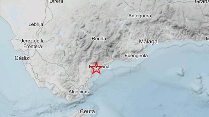 Un terremoto de magnitud 3,2 sacude Estepona, Málaga