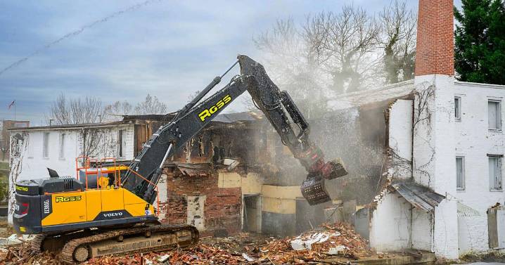 Historic tannery building demolished