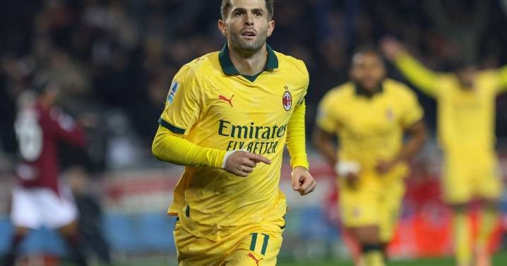 AC Milan back on top of Serie A thanks to Christian Pulišić double