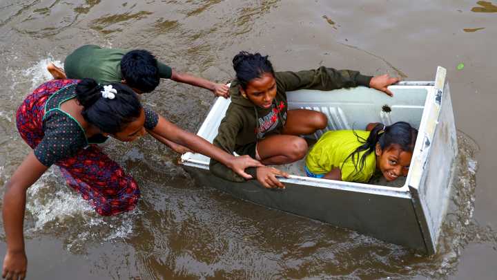 Chennai reels under prolonged rains as Cyclone Ditwah stalls over Tamil Nadu coast