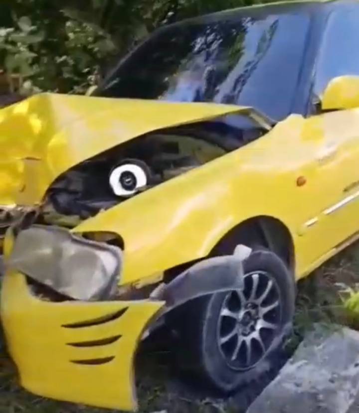 Accidente de tránsito a la altura de Zazue deja un conductor herido