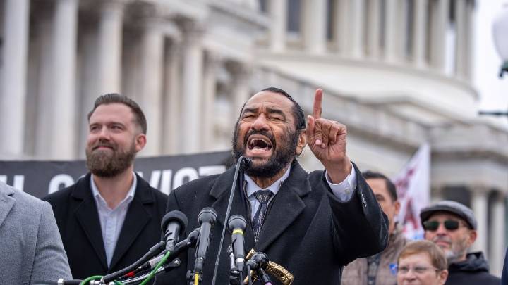 House squashes second attempt to impeach Trump from Rep. Al Green
