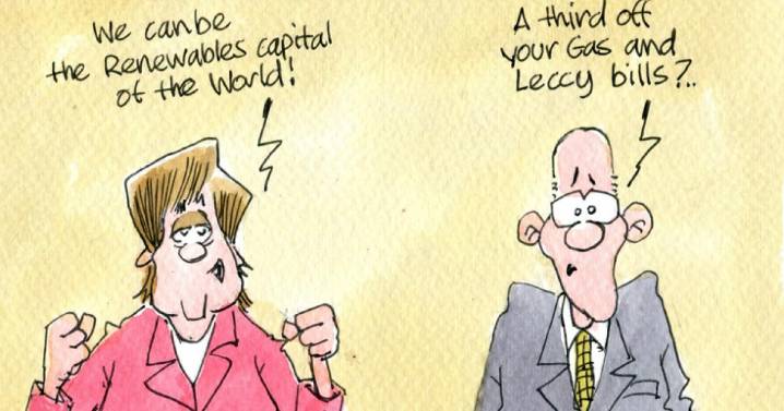 The Herald cartoon on energy bills post independence