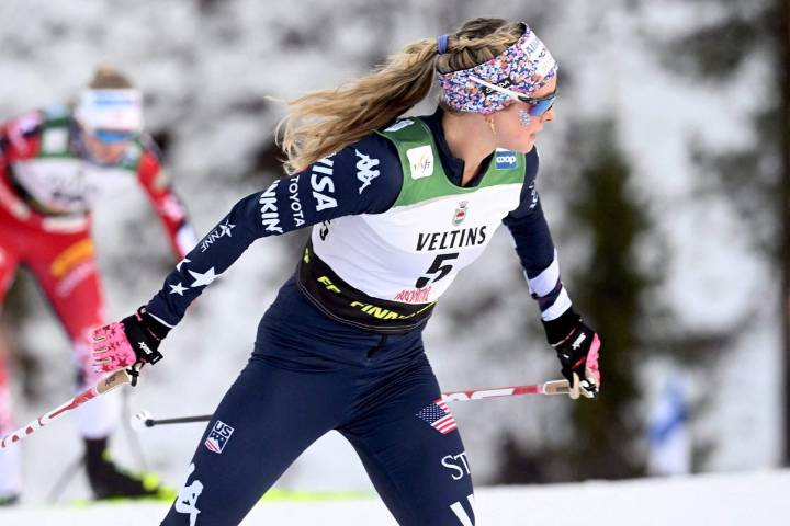 Path to the Winter Olympics: Jessie Diggins starts strong in final cross