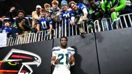 PHOTOS: Best Postgame Celebration Moments From The Seahawks' 37-9 Victory Over The Atlanta Falcons