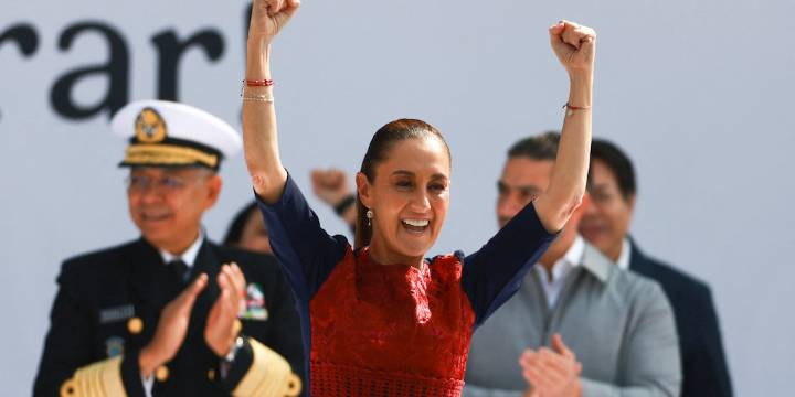 Entre AMLO y mentiras de la oposición: los 5 mejores momentos del discurso de Claudia Sheinbaum tras 7 años de la 4T