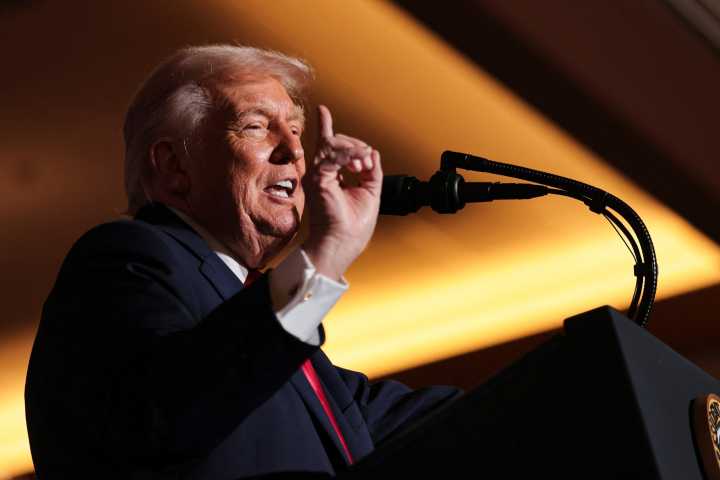 Trump ramps up anti-immigrant rhetoric, embraces phrase 's--