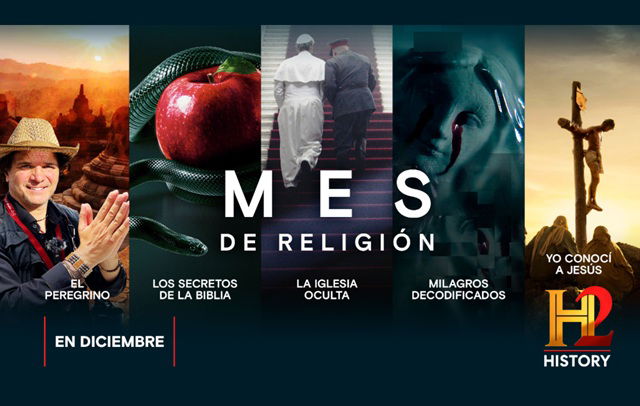 History 2 presenta especial de religión en diciembre 2025
