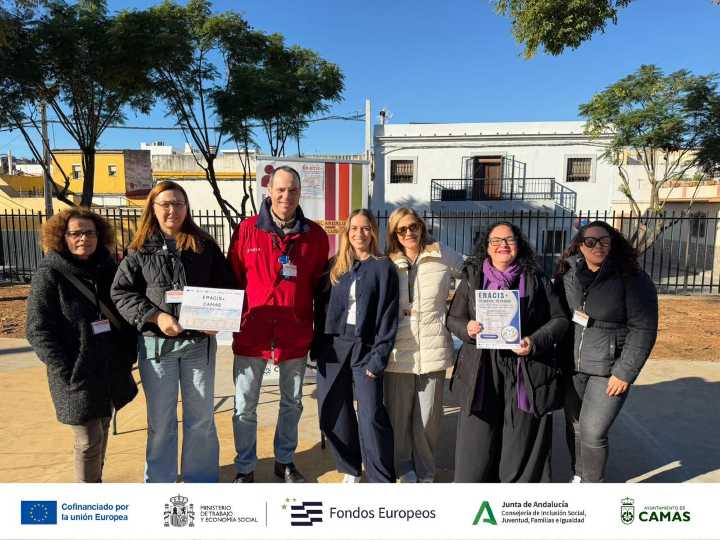 Camas impulsa una jornada comunitaria en la pañoleta para reforzar la empleabilidad con ERACIS+