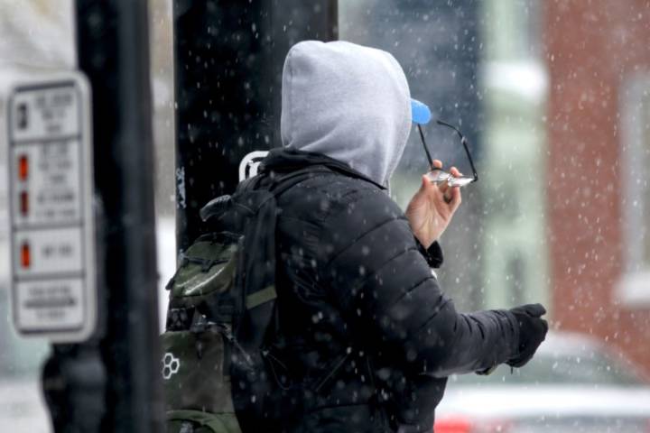 The first big snowstorm of the winter hits the Northeast