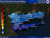 N.Y. weather: Latest timeline for Saturday snow storm forecast to hit NYC
