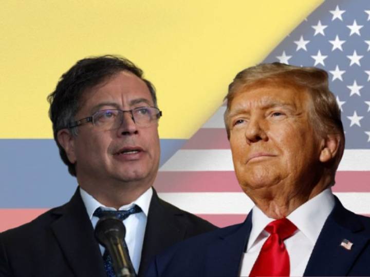 Trump amenaza con atacar Colombia; Petro responde “es declarar guerra”