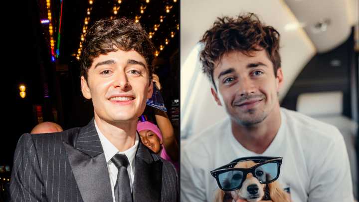 ¿Noah Schnapp y Charles Leclerc se parecen?