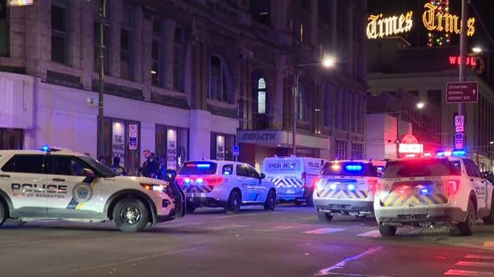 2 killed, 1 hospitalized, suspect in custody after stabbing in Scranton, police say