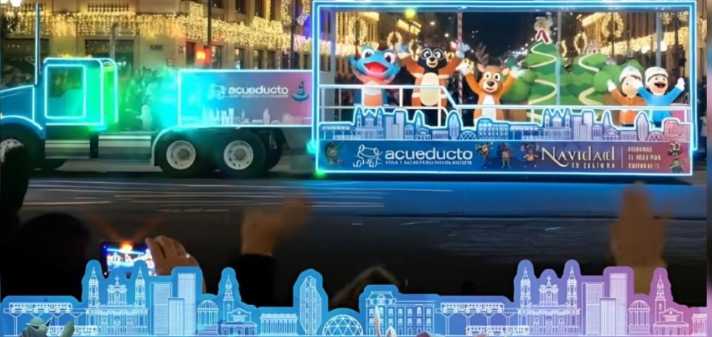 Conozca los recorridos de la Caravana Navideña del Acueducto en Bogotá