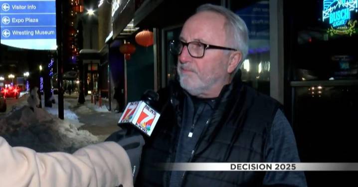 Waterloo mayor-elect Dave Boesen reacts to election win