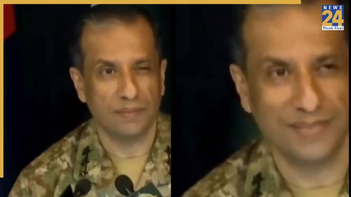Big Shame for Pak Army: DG ISPR Ahmed Sharif Chaudhry winks at woman journalist during press briefing