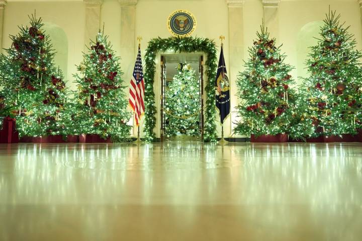Melania Trump reveals White House holiday decorations and her theme, 'Home Is Where the Heart Is'