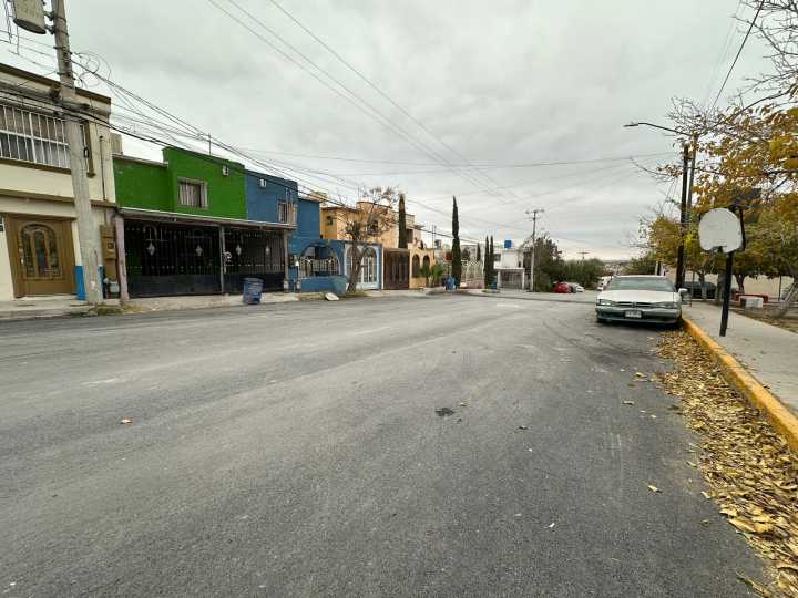 Presenta repavimentación de la calle Hacienda San Miguel 98% de avance