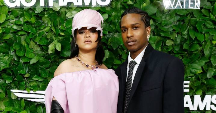 Rihanna Wears Baby Girl Pink to Support A$AP Rocky at the 2025 Gotham Awards