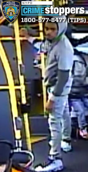 Straphanger throws bottle at MTA bus driver in the Bronx; suspect at large: cops